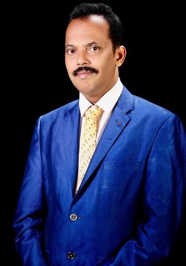 Mr. Saji Raghav, founder of V-MAT
